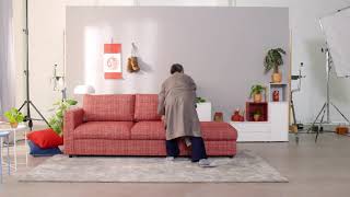 IKEA VIMLE Sofabed  IKEA Australia [upl. by Scutt639]