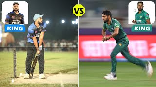 Haris Rauf Vs Tamour Mirza Face To Face In TapeBall Match  Haris Rauf Speed Star Bowler Of Pakistan [upl. by Aleahc222]