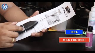 IKEA MILK FROTHER Review amp Battery Installation [upl. by Bobine595]