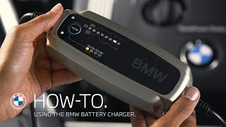 Using the BMW Accessory Battery Charger  How To [upl. by Rai]