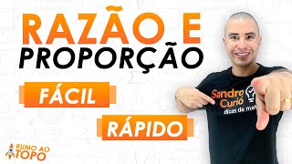 FÁCIL e RÁPIDO I RAZÃO E PROPORÇÃO [upl. by Crooks941]