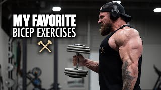 My Favorite Bicep Exercises  Seth Feroce [upl. by Lucias763]