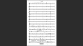 Greensleeves  Full Orchestra  Scorecast [upl. by Orhtej]