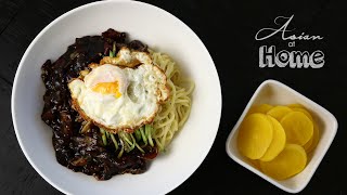 Jjajangmeyon Korean Black Bean Noodles [upl. by Mcginnis]