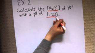 Practice Problem Calculations Involving pH and Ka [upl. by Aleakim29]