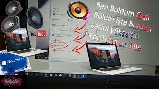 Laptop ses Yükseltme Bilgisayar ses Yükseltme ses Arttırma YouTube sesini yükseltme \u00100 İşe Yarar [upl. by Raila]