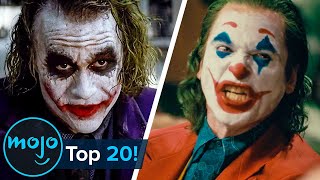 Top 20 Greatest Joker Moments Ever [upl. by Dnomde]