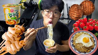 이렇게 먹는다고 24시간동안 1000칼로리로 살아봤습니다 1000Kcal challenge [upl. by Ahsekat499]