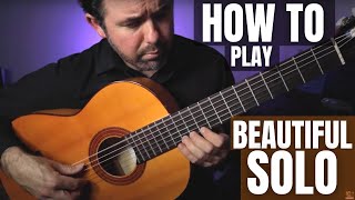 How to Play a Beautiful Solo for Rumba or any Flamenco Palo in A minor  Flamenco Guitar Tutorial [upl. by Amhser]