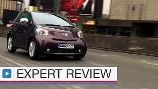 Toyota iQ hatchback car review [upl. by Lise201]