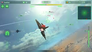 Wings of War Modern Warplanes few minute gameplay [upl. by Aidas]