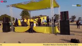 CCC Marondera Rally  President Nelson Chamisa [upl. by Ydne820]