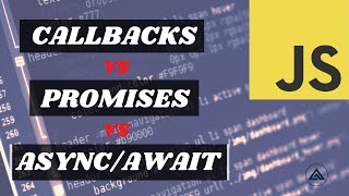 JavaScript Callbacks vs Promises vs AsyncAwait [upl. by Elohc140]