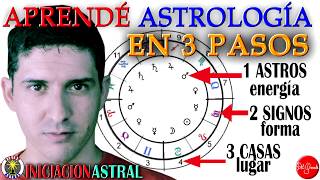 APRENDE ASTROLOGÍA EN 3 PASOS INICIACION ASTRAL [upl. by Einafats]