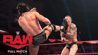 FULL MATCH  Randy Orton vs Drew McIntyre Raw Jan 20 2020 [upl. by Stevie50]