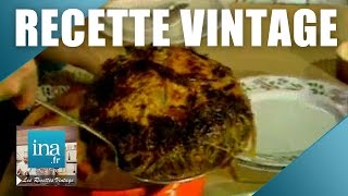 Recette  Le chou farci de Michel Oliver  Archive INA [upl. by Ylellan379]