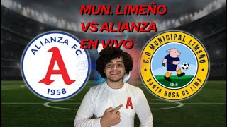 MUNICIPAL LIMEÑO VS ALIANZA EN VIVO RELATO [upl. by Nagiem]