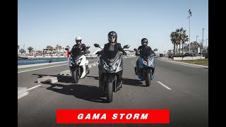 WOTTAN MOTOR  GAMA STORM  125 cc  300 cc  SCOOTER [upl. by Adallard]