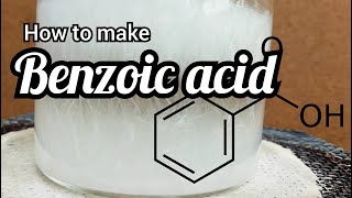 How to make benzoic acid [upl. by Alexine]