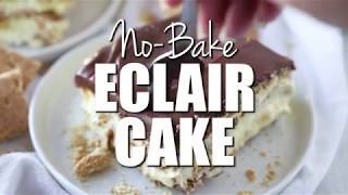 How to make NoBake Eclair Cake [upl. by Aigroeg88]