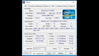 How To Check CPU Processor Type Cores And Threads On Windows 10 Using CPUZ [upl. by Charmion]