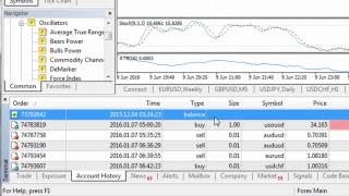 MT4 Tips  How to View Trade History Statements and Accounts for Taxation in MetaTrader 4 [upl. by Lenoel]