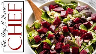 How to Make Beet Salad  The Stay At Home Chef [upl. by Rhodie]