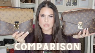 LOUIS VUITTON POCHETTE METIS COMPARISON  Jerusha Couture [upl. by Shute744]