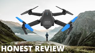 ZeroX Swift Foldable 720p HD Drone  An Honest Review [upl. by Eelarac]