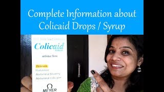 Colicaid drops  syrups uses for babies  Complete information about Colicaid Drops  Syrup [upl. by Leicam]