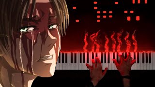 Shinzou wo Sasageyo but its actually dark and depressive Attack on Titan S2 OP [upl. by Noir891]