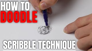 How To Doodle  The Scribble Technique Tutorial [upl. by Kristof]