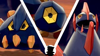 【Pokemon Camp】Roggenrola・Boldore・Gigalith vs Shiny Evolution [upl. by Redlac]