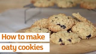 How to make oaty cookies  Recipe  Sainsburys [upl. by Theron]