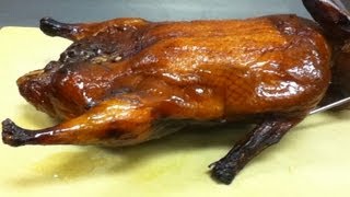 How to make Peking Duck Beijing Roast Duck [upl. by Aikimat]