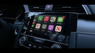 Best Wireless CarPlay Setup 2017 Honda Civic amp MORE CarPlay2Air [upl. by Eralc]