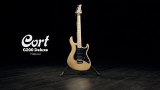 Cort G200 Deluxe Natural  Gear4music [upl. by Radborne]