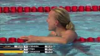 Sarah Sjöström shatters the world record on 50m butterfly [upl. by Hammerskjold616]