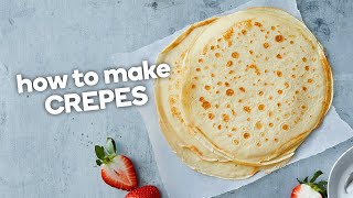 How to make crepes [upl. by Airamak]