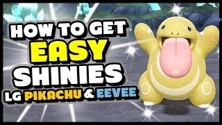 How to get EASY SHINY POKEMON in Lets Go Pikachu And Eevee  Best Shiny Hunting Guide [upl. by Amalie]