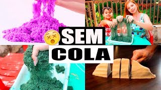 2 DIY  AREIA CINÉTICA SEM COLA [upl. by Atirehs]