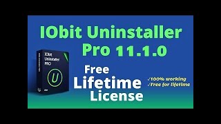 IObit Uninstaller 111 PRO License Keys 2022 [upl. by Tirrag]