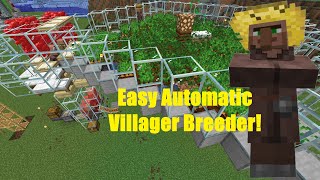 Simple Infinite Villager Farm Tutorial 1165 [upl. by Okier51]