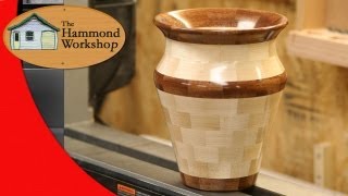 Woodturning A Segmented Vase [upl. by Oecile]