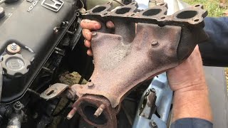 tips on REMOVING a “rusty” exhaust manifold [upl. by Nevsa276]