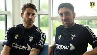 EXCLUSIVE Pablo Hernandez and Gaetano Berardi emotional final interview together at Leeds United [upl. by Joete]