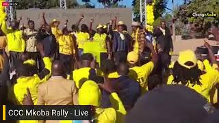 CCC Mkoba Rally  Live [upl. by Alhahs218]