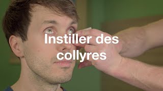 Comment instiller des collyres   COF [upl. by Notlaw]