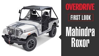 Mahindra Roxor launch price and engine details  OVERDRIVE [upl. by Nrublim11]