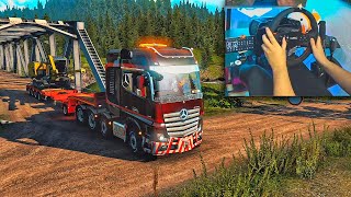 Most Dangerous roads in the Euro Truck Simulator 2 [upl. by Neeluj]